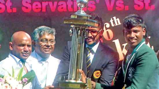 126th Battle of the Blues Ruhuna  World Cup stars glitter as St. Servatius end 55-year wait