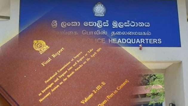 Police dive into 67,000 pages Easter Sunday attack Commission report