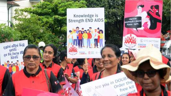 National AIDS day walk