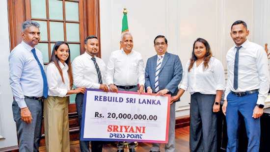Sriyani Dress Point donates Rs.20mn and deploys aid for Cyclone Ditwah victims