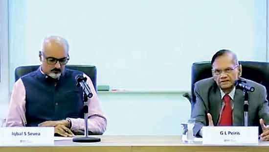Prof. G.L. Peiris addresses seminar at national university of Singapore