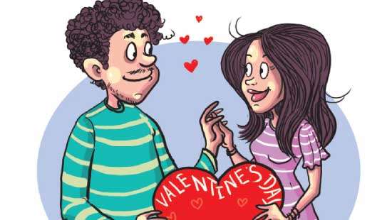 Valentine’s  Day THEN VS. NOW
