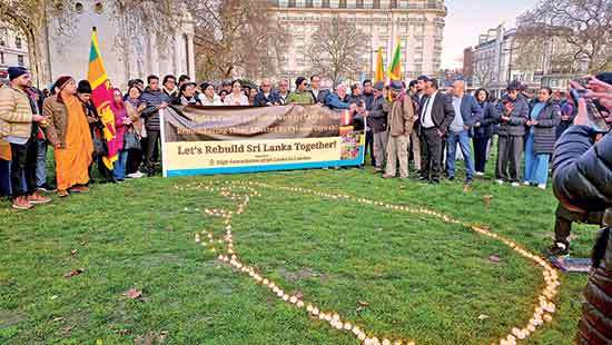 A Vigil of Light and Unity   UK Sri Lankan Diaspora Remembers the Victims of Cyclone Ditwah