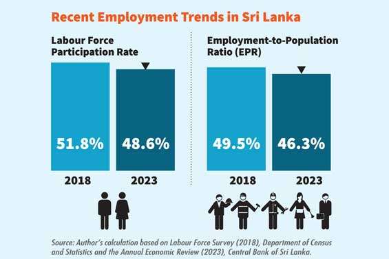 SL’s unemployment declines despite crises: IPS research But productivity and youth inactivity deteriorate