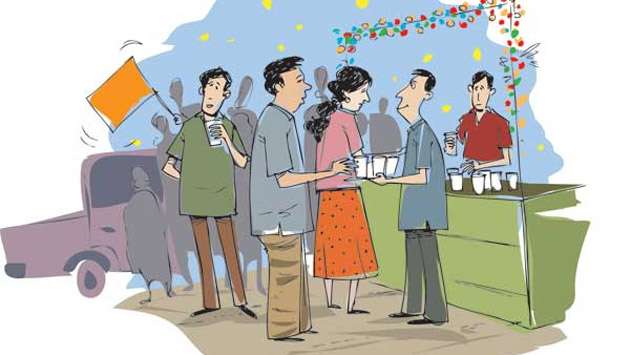 Health Ministry urges hot beverages instead of soft drinks at Dansals