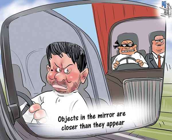 Cartoon of the Day 24-12-2025: Closer Than It Looks