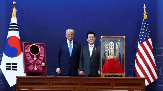 Trump meets South Korean leader as trade deal remains elusive