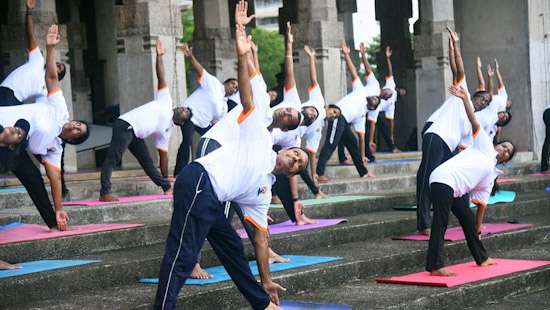 International Yoga Day observed