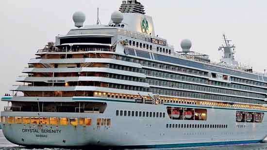 ‘Crystal  Serenity’ brings ultra-luxury World Cruise glamour to Colombo