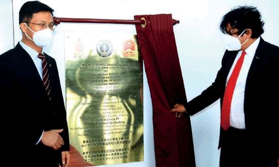 Tamil missing from AG’S Dept. Smart Library plaque