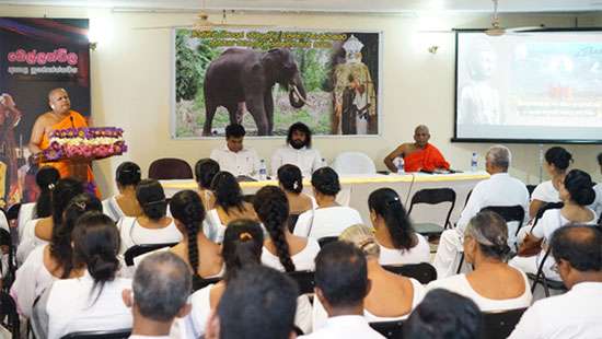 Saara Daham Bima programme held in Bellanvila Rajamaha Viharaya