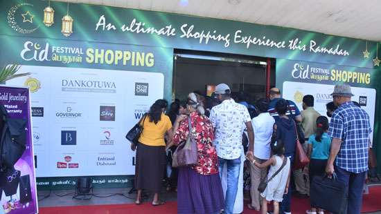 Eid Shopping Festival begins in Colombo