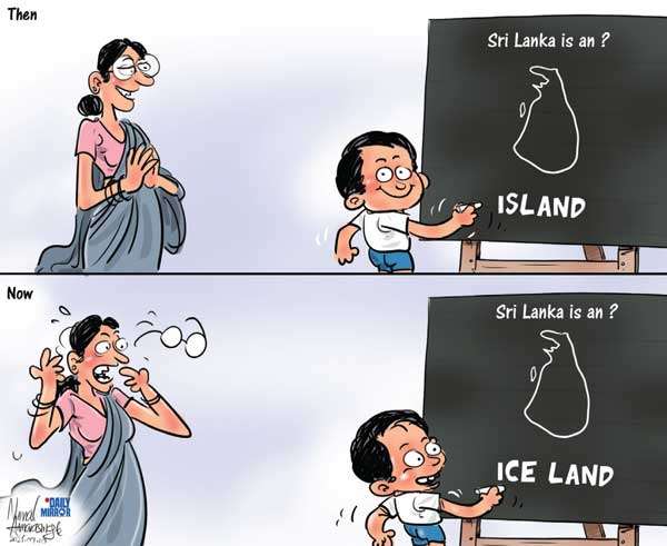 Cartoon of the Day 10-09-2025: From Island to Ice Land - A Lesson Gone Wrong