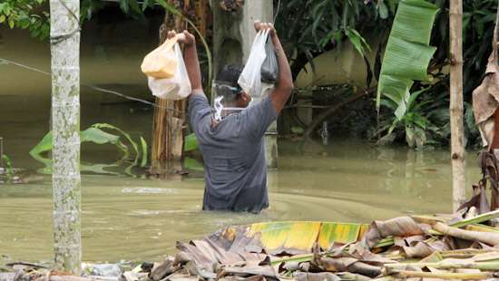 People affected due to floods