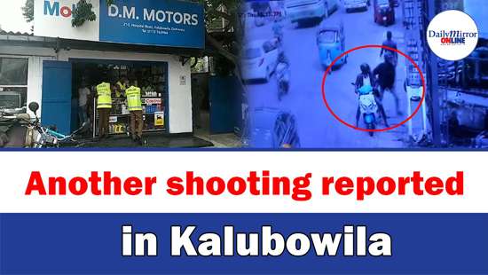 Another shooting reported in Kalubowila