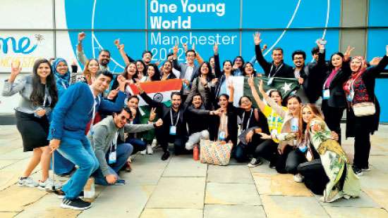 YOUNG PEACE ACTIVIST  ANOJITHA SIVASKARAN ATTENDS - ONE YOUNG WORLD SUMMIT 2022