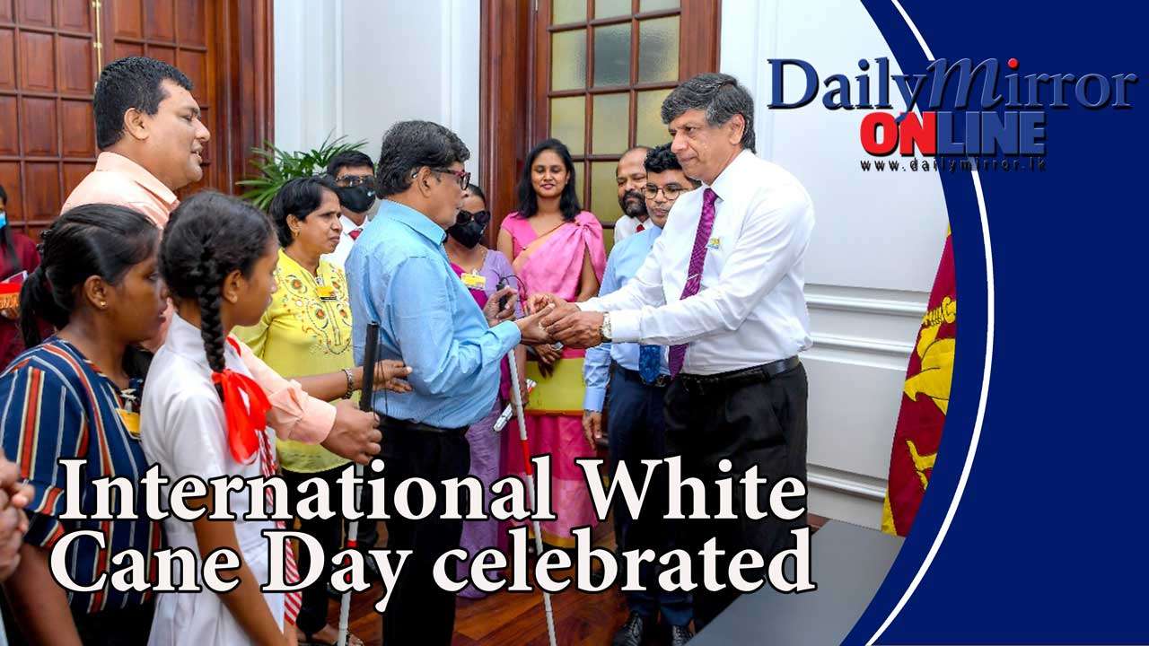 International White Cane Day celebrated