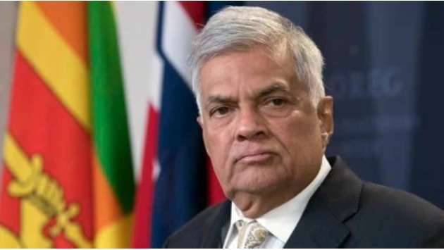 Arrest receipt of Ranil Wickremesinghe