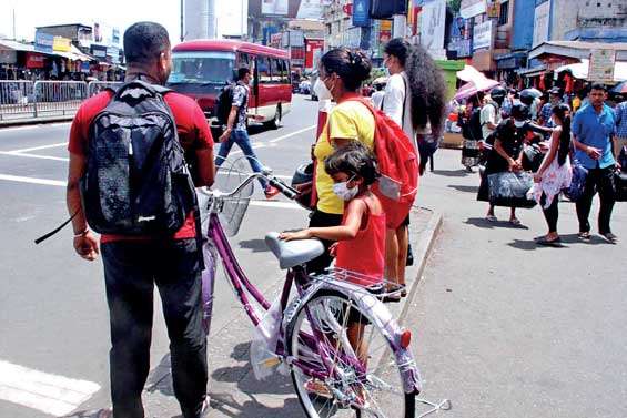 Bicycles now a common sight