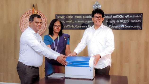 Rs. 1.8mn mercury test machines donated to CAA to check cosmetics safety