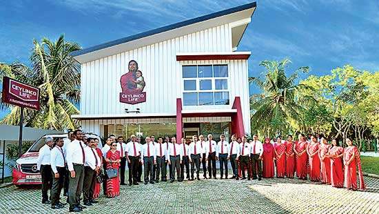 Ceylinco Life first to open eco-friendly branch on company land in Ambalantota