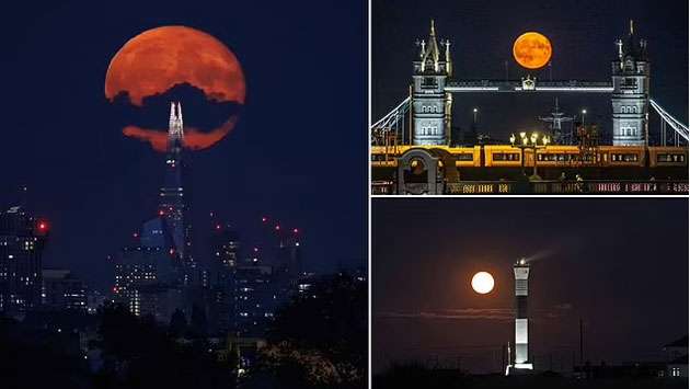 Supermoon arrives in London!