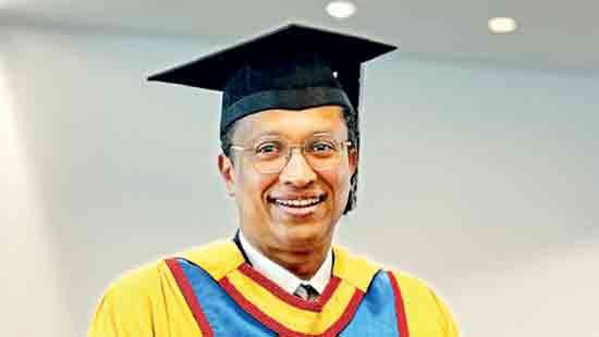 Honorary Doctor of Business awarded to Dilmah’s Dilhan