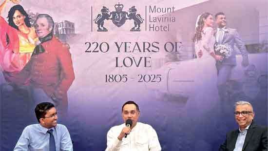 Mount Lavinia Hotel Celebrates 220 Years of Love.