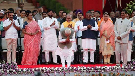 Modi begins his second term