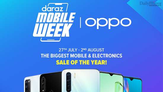 Oppo Signs Up As Gold Partner For Daraz Mobile Week 2020