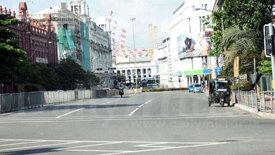 Colombo deserted