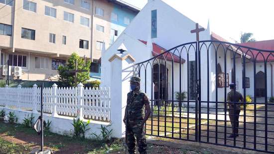 Masses held under security