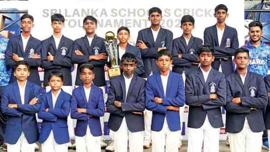 Maris Stella unbeaten under-15 cricket champion
