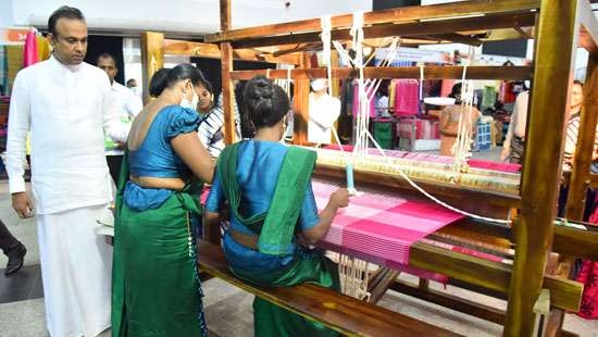 Textile industry exhibition at BMICH