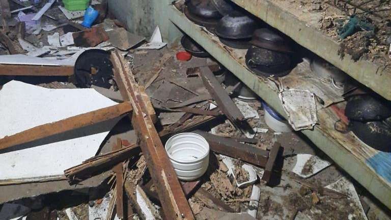 Domestic gas cylinder explodes at house in Hokandara