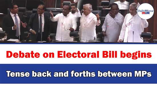 Debate on Electoral Bill begins, Tense back and forths between MPs