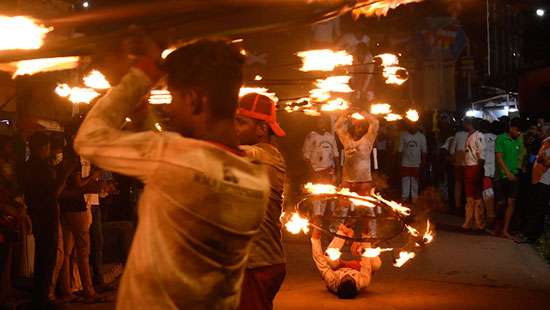 Poson Perahera in Ragama