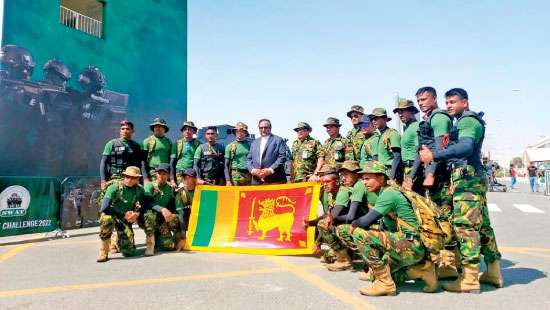 SL STF SWAT team highly praised at UAE SWAT Challenge 2022