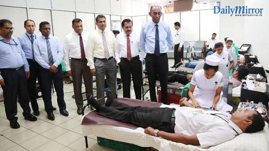 People’s Bank marks 58th Anniversary with a blood donation camp