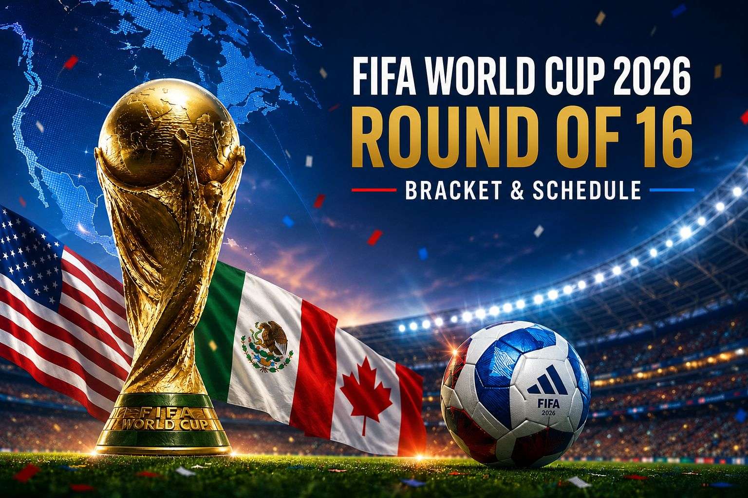 FIFA World Cup 2026 Round of 16 Bracket and Schedule: Road to the Final Takes Shape