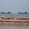 US lifts naval blockade as Iran’s supreme leader says Trump made deal ’out of desperation’