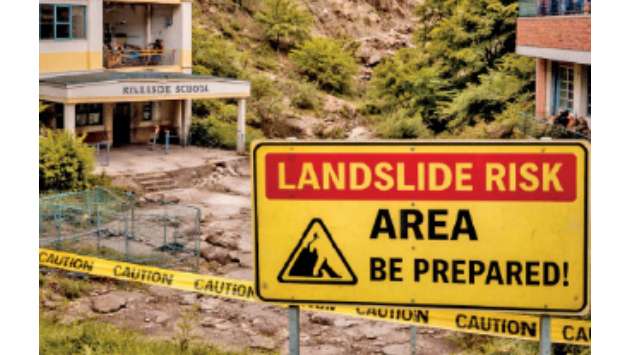 At least 25 schools in Kandy district faces landslide threat