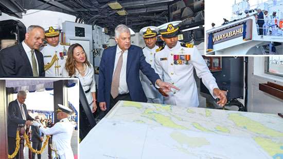 Ex-US Coast Guard vessel commissioned as ’Vijayabahu’