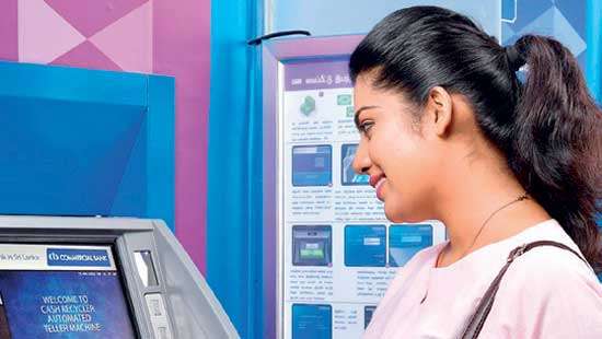 ComBank’s ATMs dispense Rs 91.8bn   in December and Rs.848.4bn in 2021