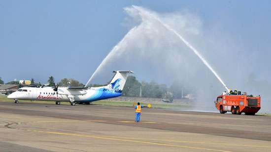 Ratmalana airport re-commences international regional flights