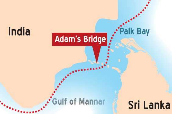 Indo- Lanka land bridge:route alternate to  Adam’s Bridge  to be considered