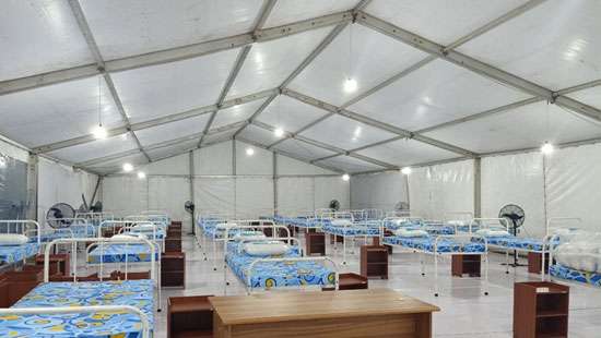 AVIC-ENG offers tent facilities to support Sri Lanka’s efforts to combat Covid-19