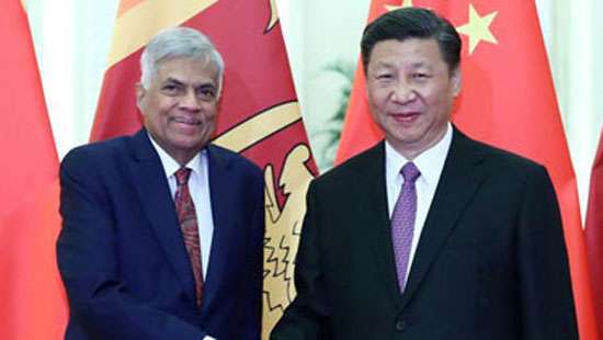 Ranil meets Xi Jinping