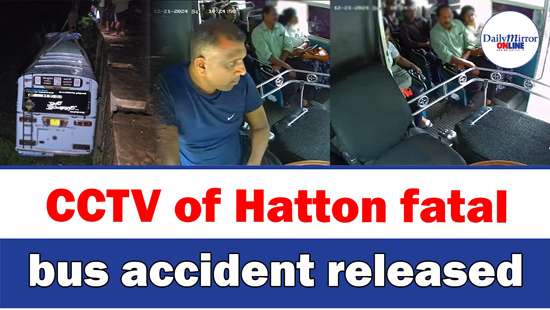 CCTV of Hatton fatal bus accident released