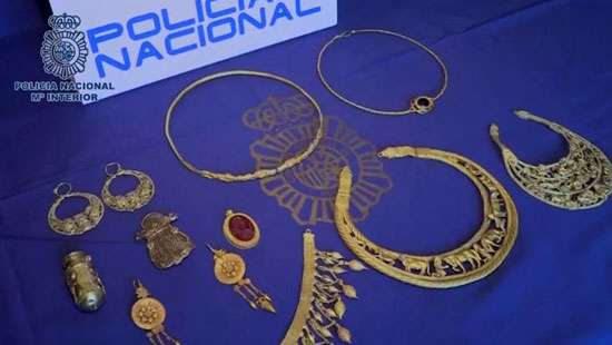 Stolen ancient artefacts from Ukraine recovered in Spain